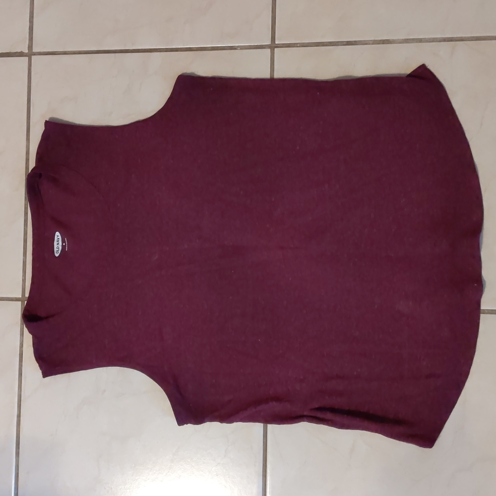 Old Navy Burgundy Tank Top